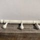 White wooden coat rack / coat hook