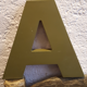 Lettre d’enseigne "A"