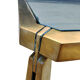 Bronze coffee table by Peter Ghyczy, 1970s