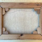 Vintage Art deco Still life with flowers Oil Paintingby A.Haaning, Denmark