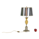 Gilded bronze and sheet metal lamp. 1970s