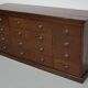 Vintage Dutch Oak Apothecary / Shop Cabinet, 1940s