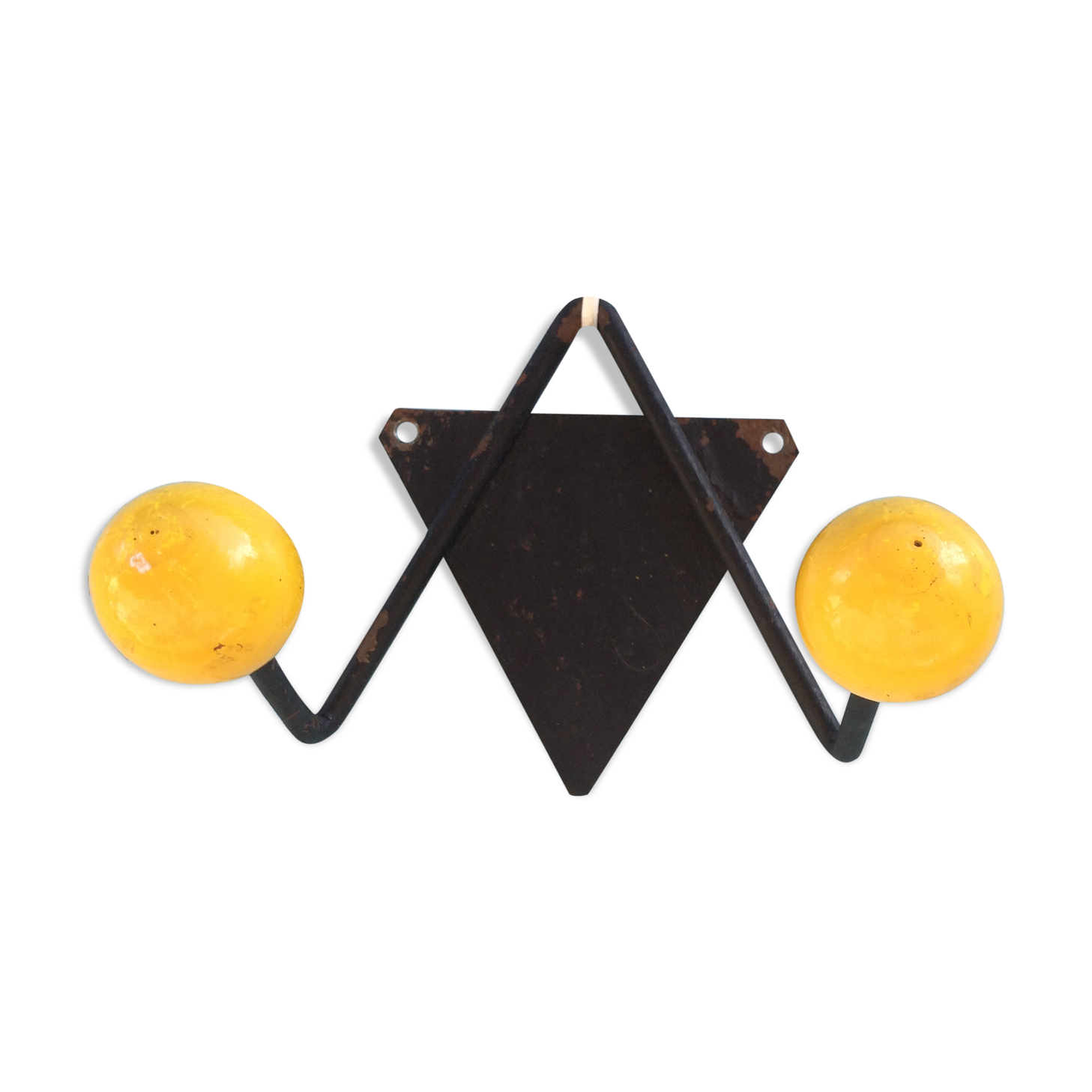 Vintage patère two balls