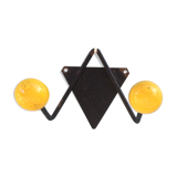 Vintage patère two balls