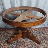 Table Guéridon Louis Philippe en noyer