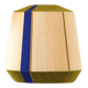 Wall lamp l'Epicurienne olive electric blue