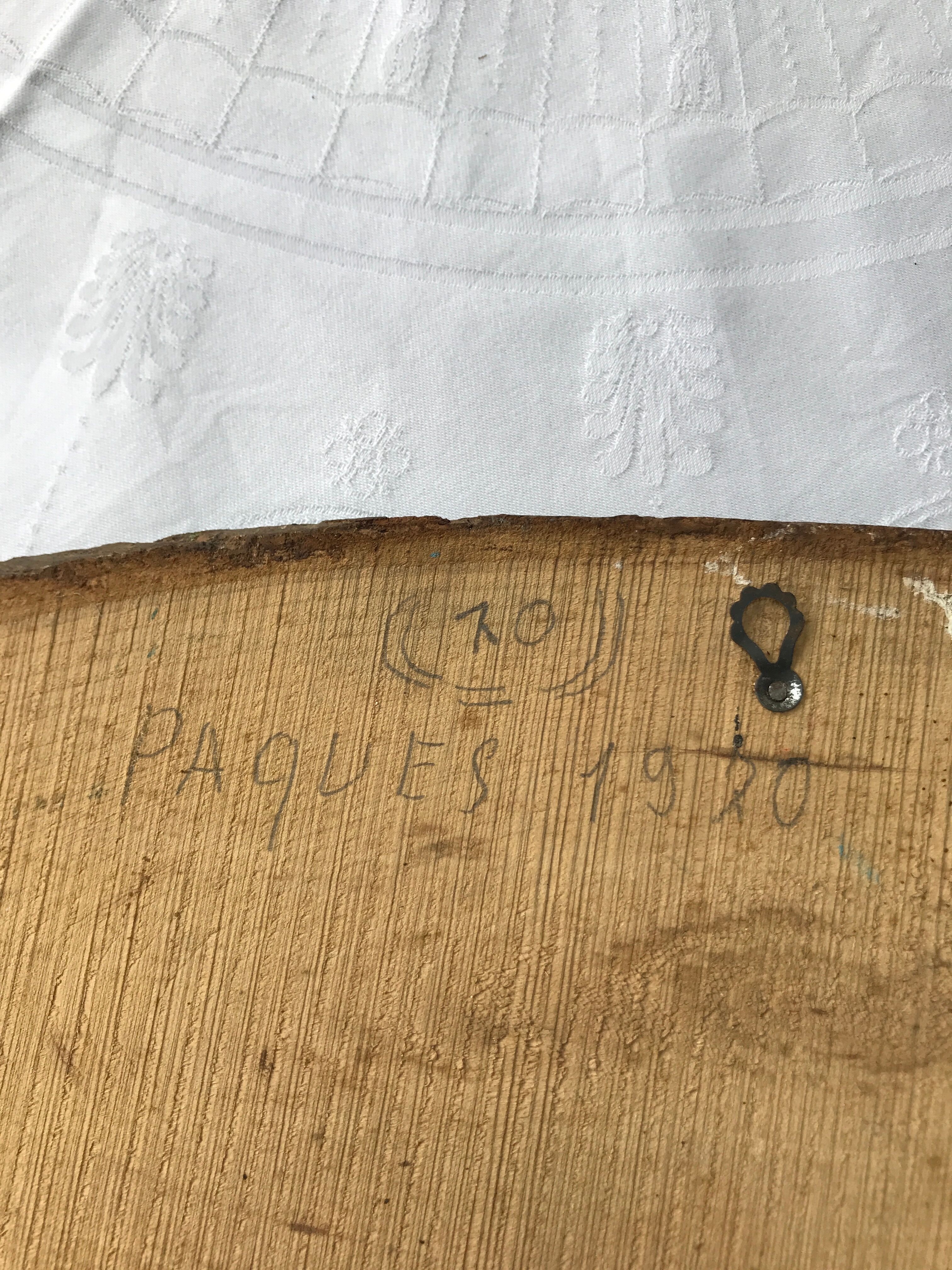 Memories paris vintage wood plank paint