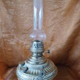 Copper kerosene lamp.made in usa