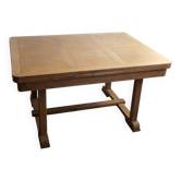 Table à rallonges en chêne rénovée