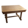 Table à rallonges en chêne rénovée