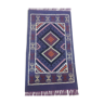 Kilim violet berbère fait à la main 56x95cm