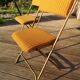 Paire de chaises Lafuma Chantazur dorée