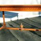 Louis XVI double-style canne piano bench