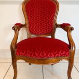 Louis XV Style Cabriolet armchair, circa 1850