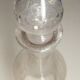 Bouteille en verre vintage