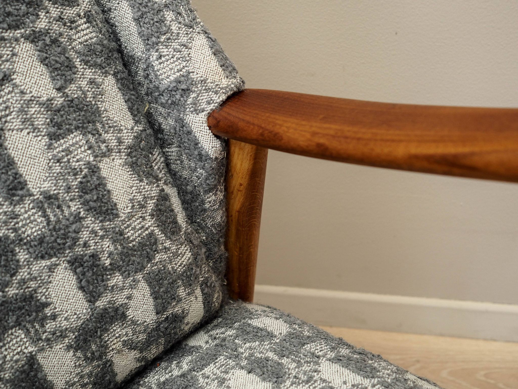 Oak sofa, Danish design, 1970s, production: Denmark