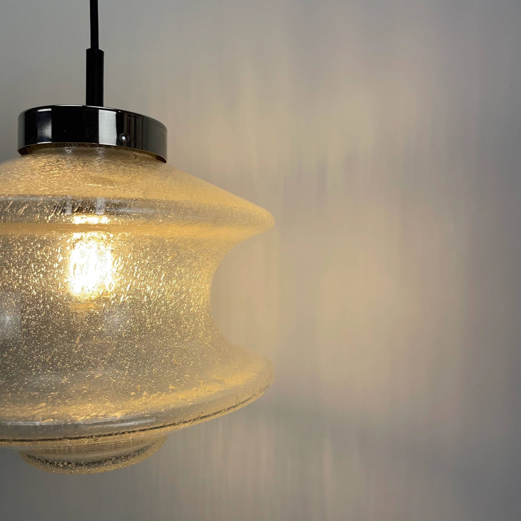Suspension and ceiling light 'MEERPAAL' B-1048 by Raak Amsterdam 1960