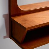 Pedersen & Hansen teak framed mirror