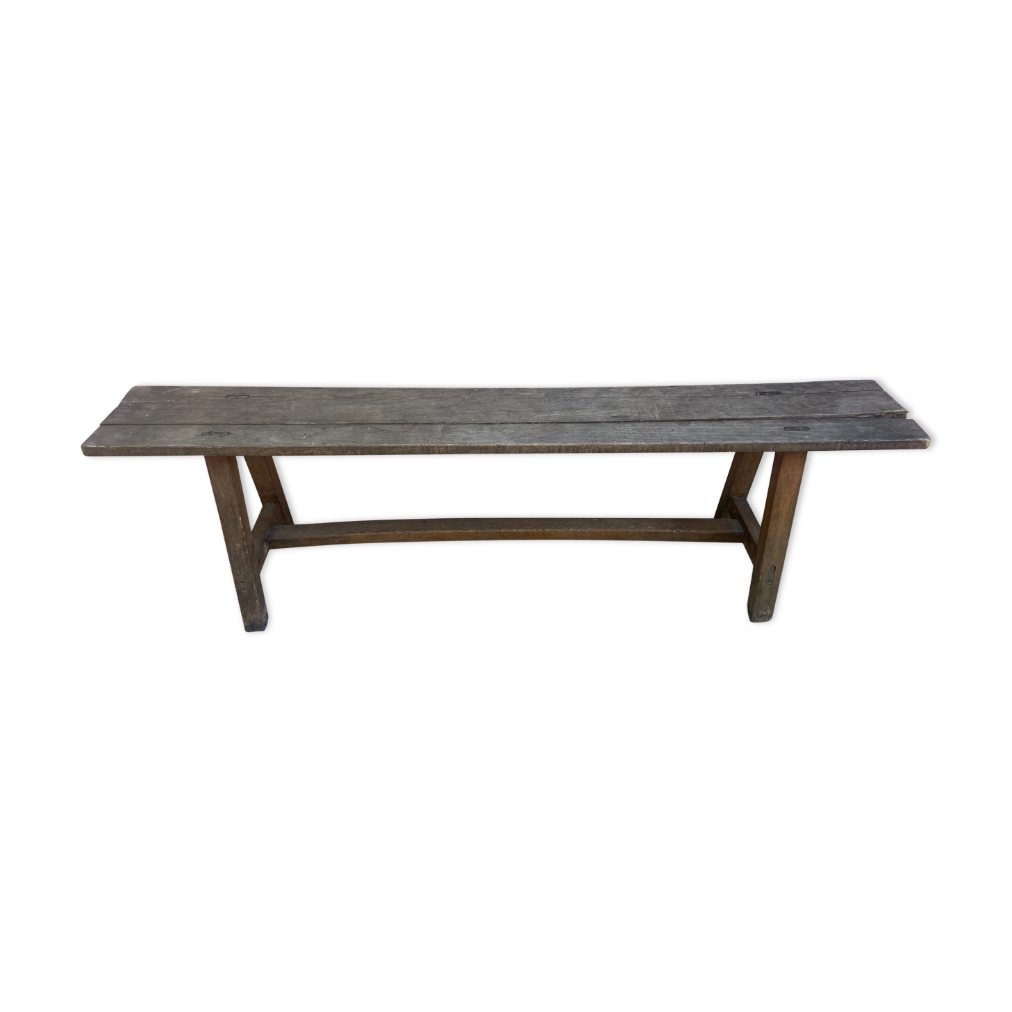 Vintage oak bench