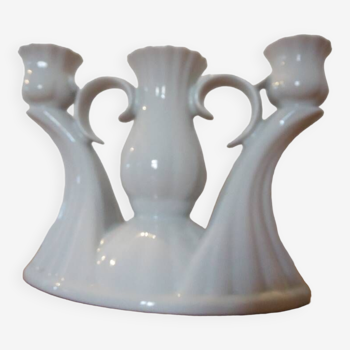Chandelier ceramique blanc