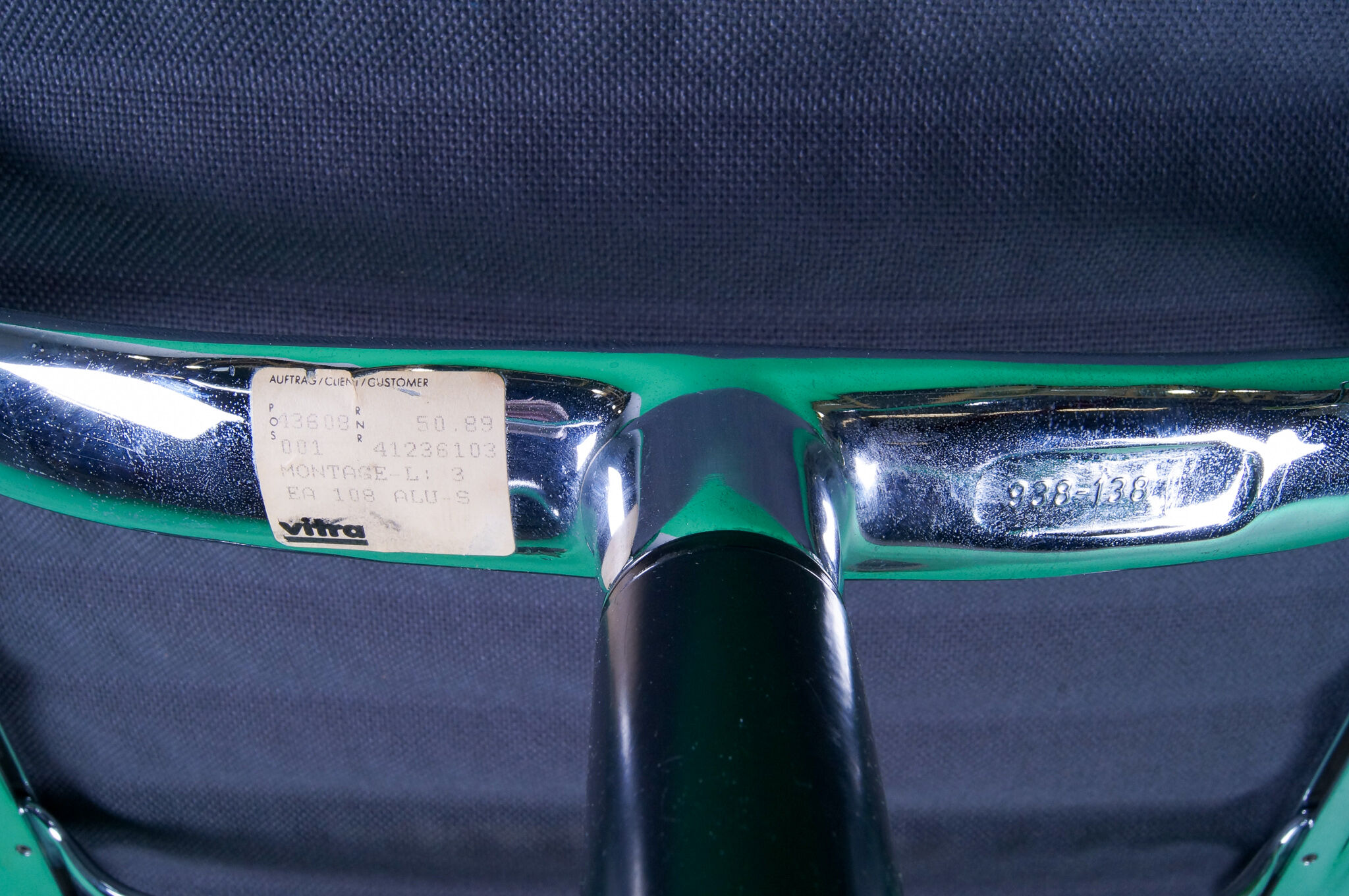 Set of 8 chairs model EA108 & EA107 by Charles and Ray Eales Vitra edition