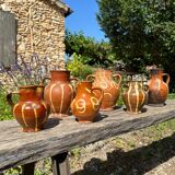 Terracotta pitcher