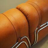 Orange sofa, Space Age design, 1960s, production: Italy