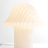 Large glass table lamp by Peil & Putzler, Germany, 1970s.