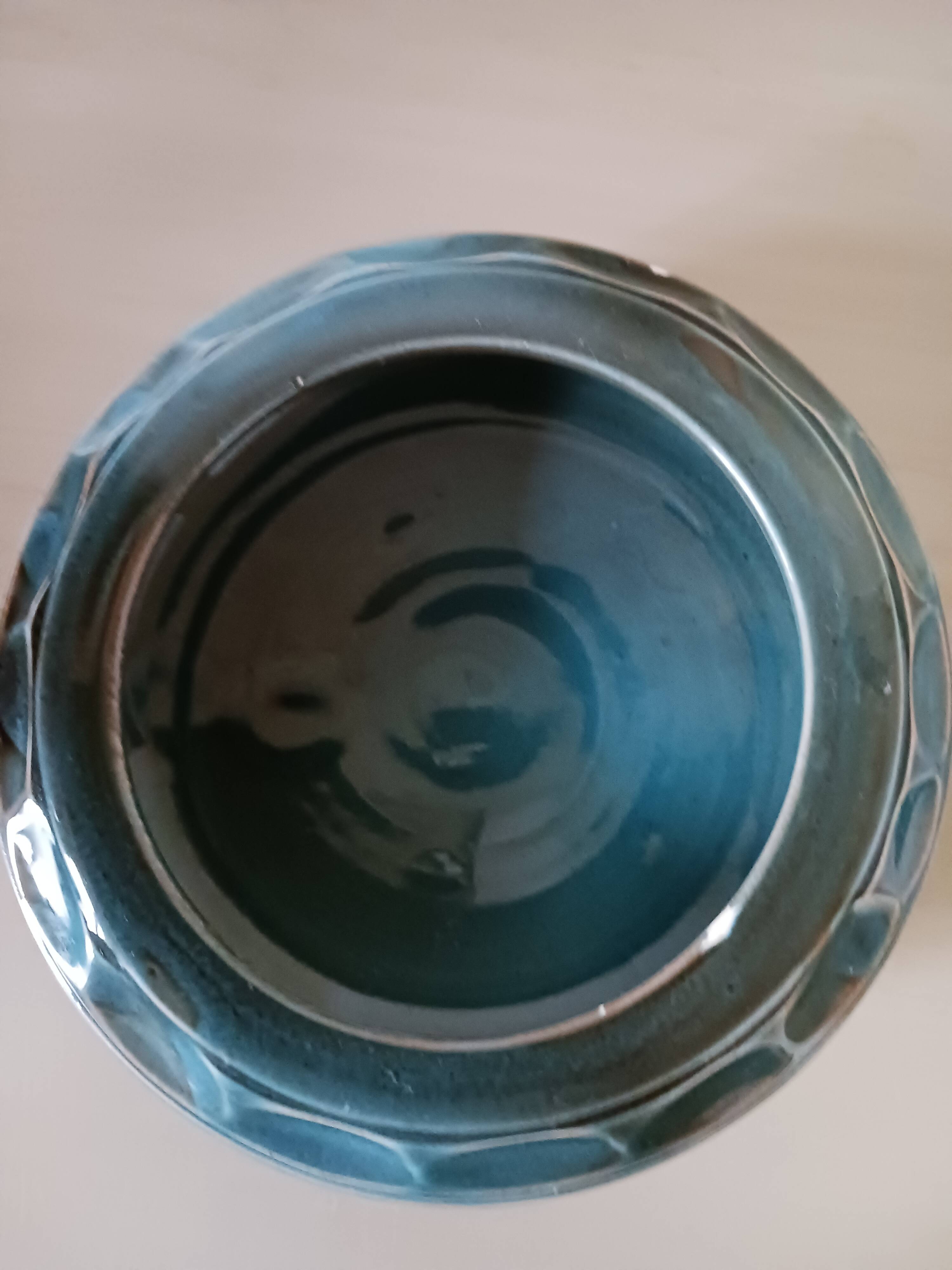 Ceramic bonbonnière from Vallauris.