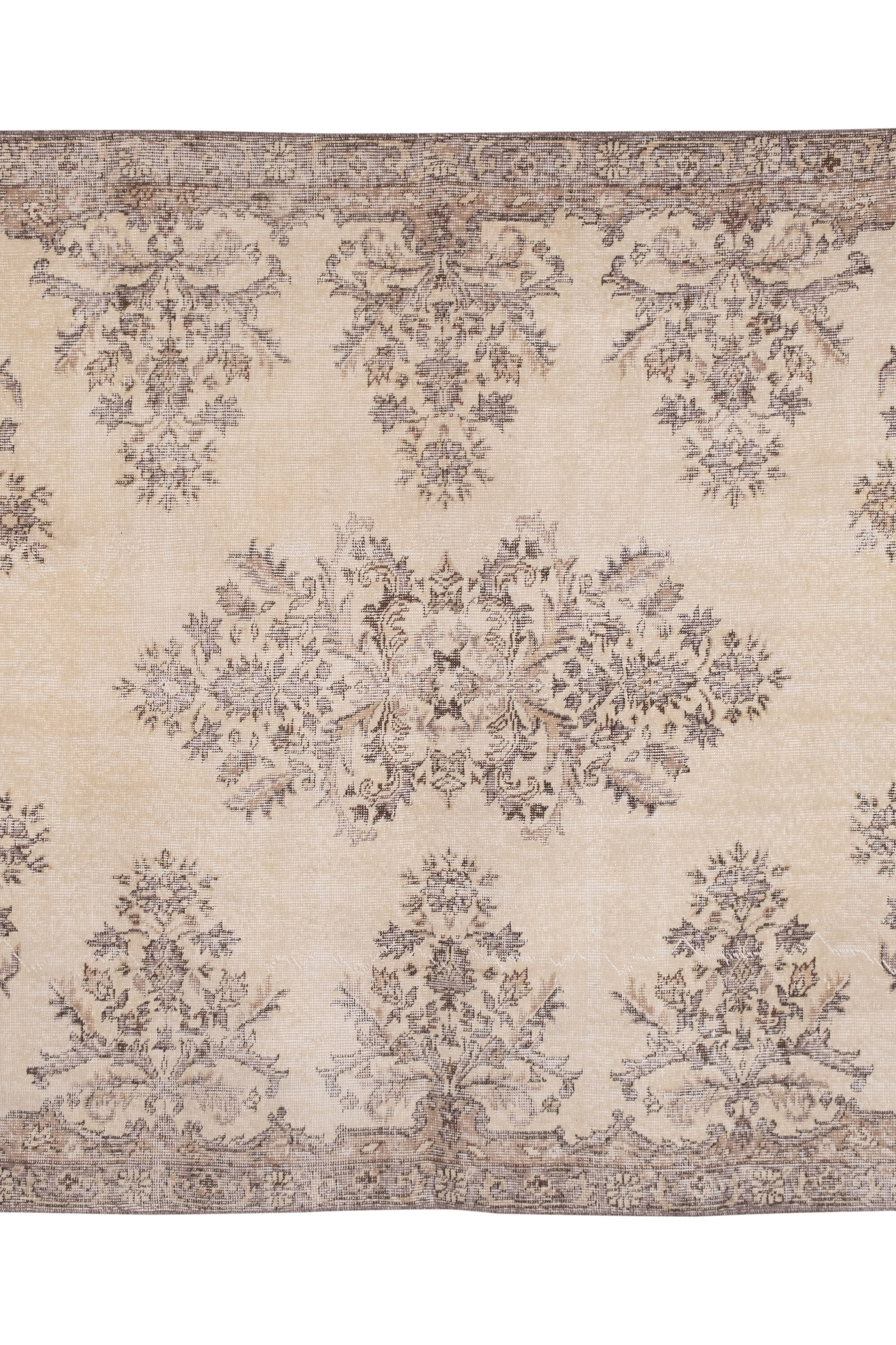 Turkish hand knotted Oushak rug, 1970s - 170 X 283 cm