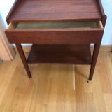 Teak bedside table Denmark 1950 soborg mobler n°148