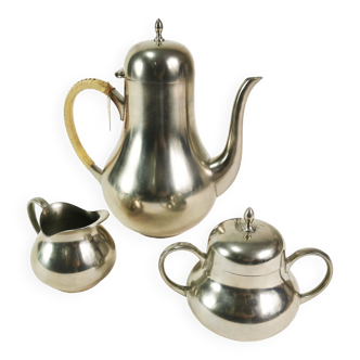 Art Deco coffee and tea set, Kurz, CK, Tiel Holland, 1950s