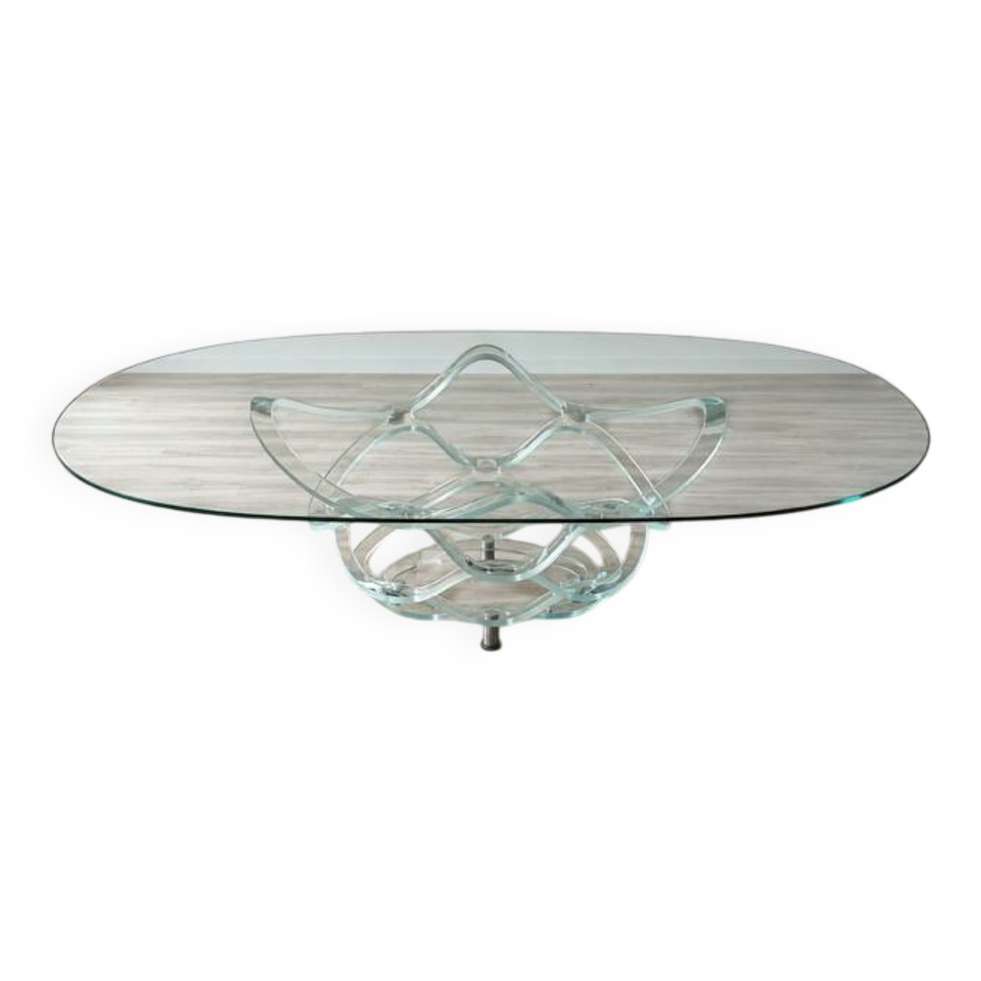 "Néo" dining table in Murano by Tulczinsky