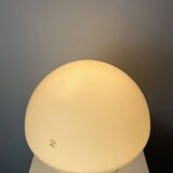 Lampe de table champignon en verre lait blanc Peill et Putzler 1970
