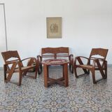 Burmese teak garden furniture