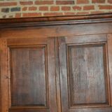 2-door oak cabinet