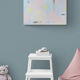 Modern abstract art canvas Forbidden Colours