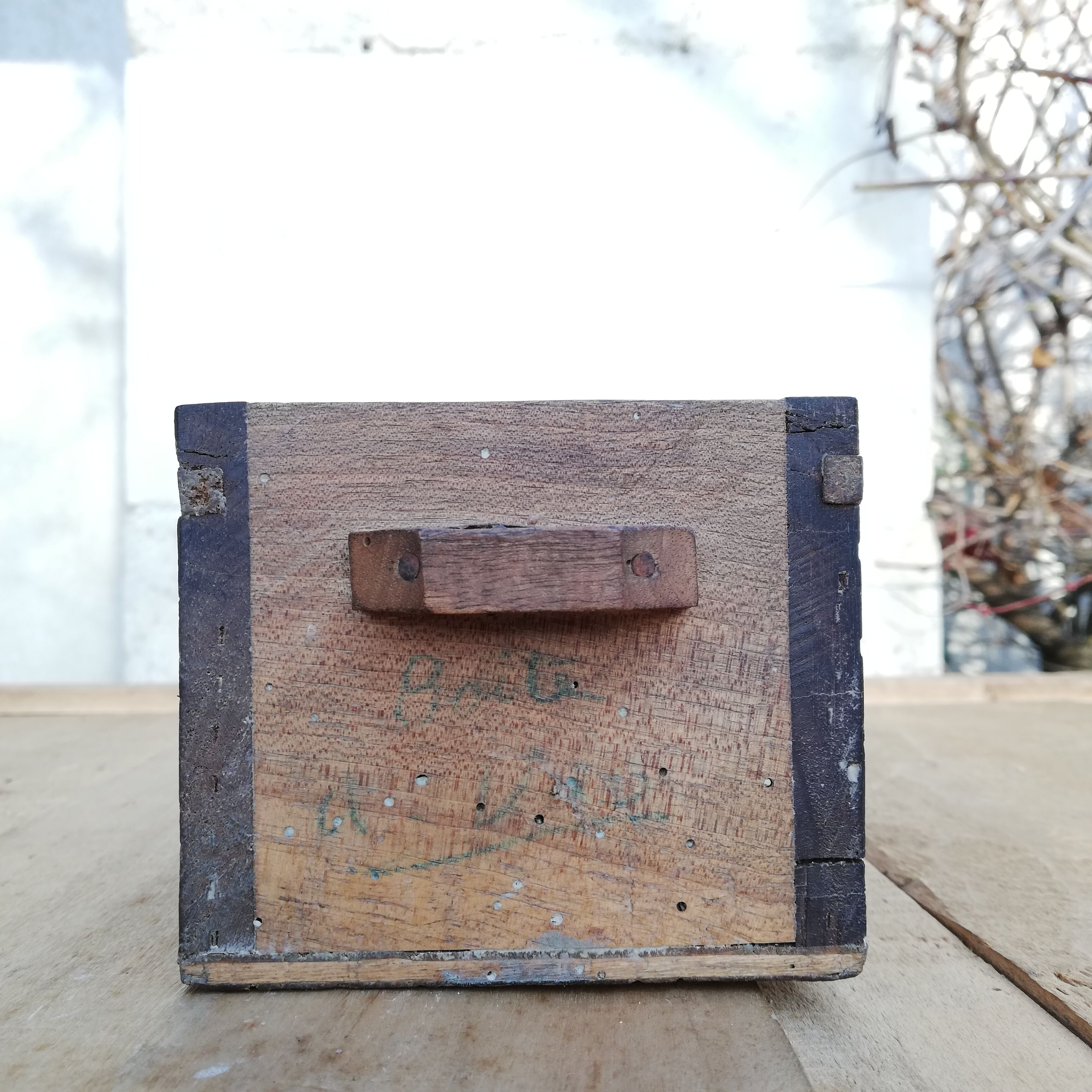Wooden workshop drawer