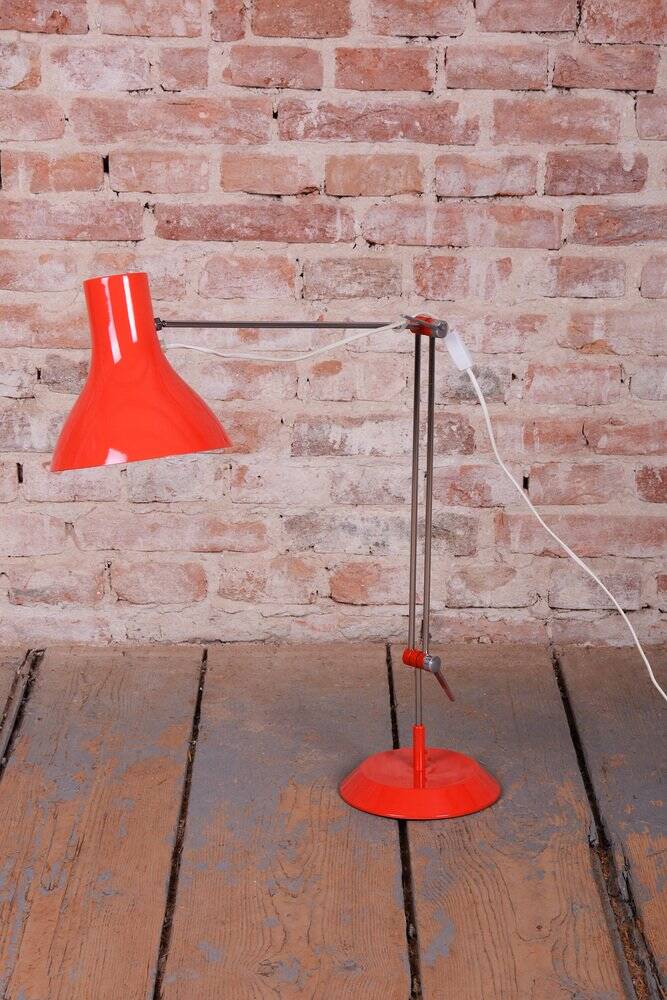 Mid-century chrome floor lamp by j. hůrka for napako, czech, 1950s