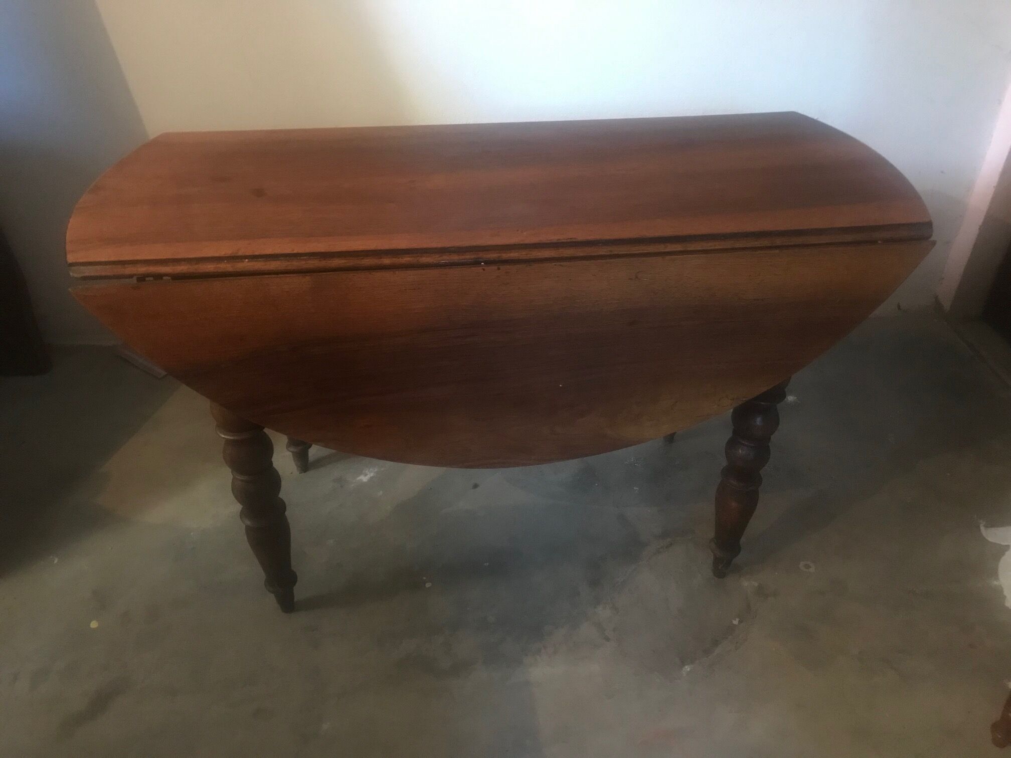 Old table two fellers