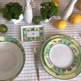 4 Hermès Africa dinner plates