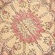 3x12 Pale Red Cream Soft Wool Vintage Runner Rug