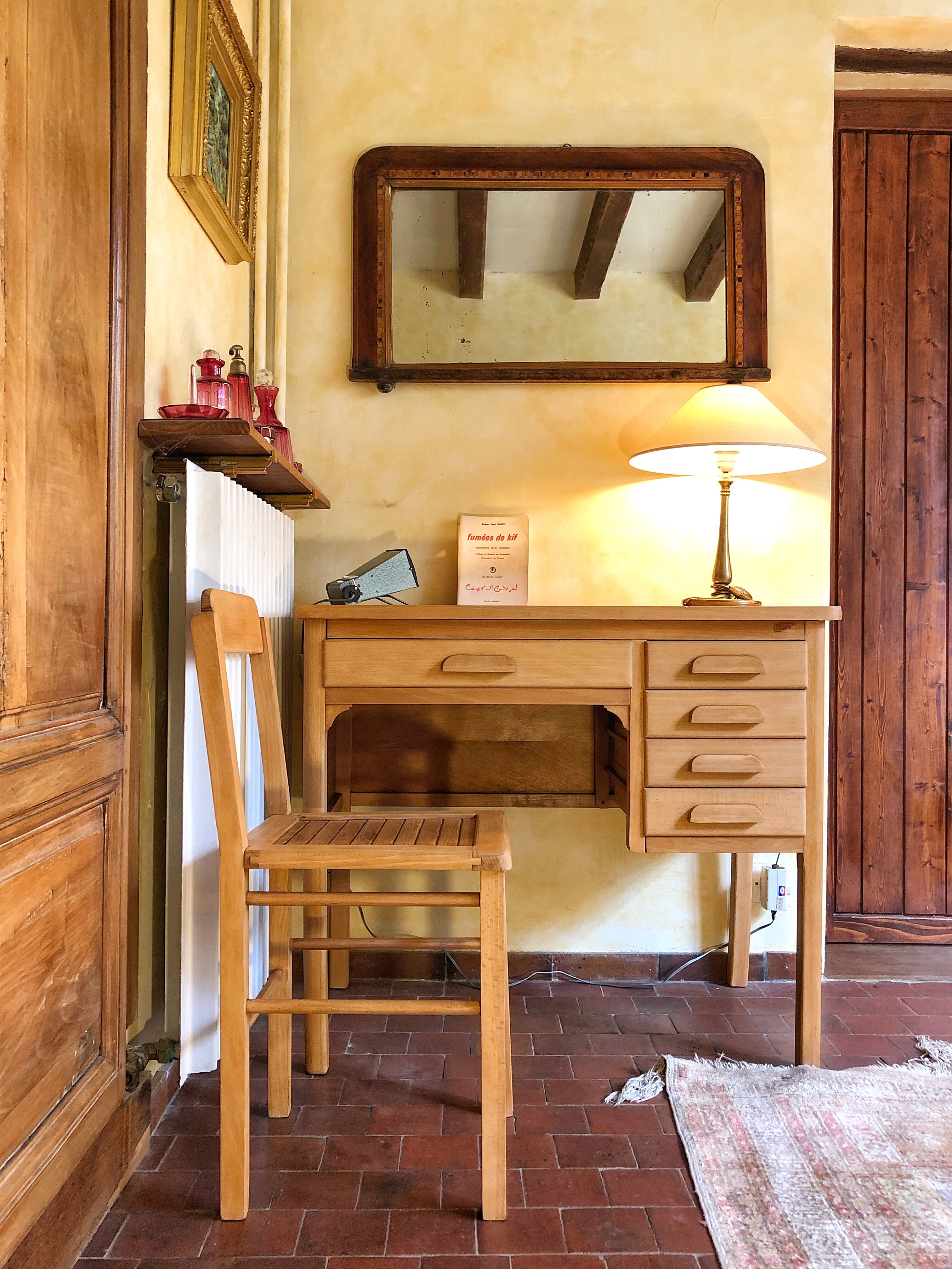 Vintage school desk