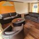 Natuzzi 3-seater sofa in full grain brown leather