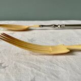 19th century salad servers