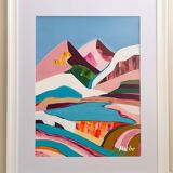 Lakes In The Mountains original