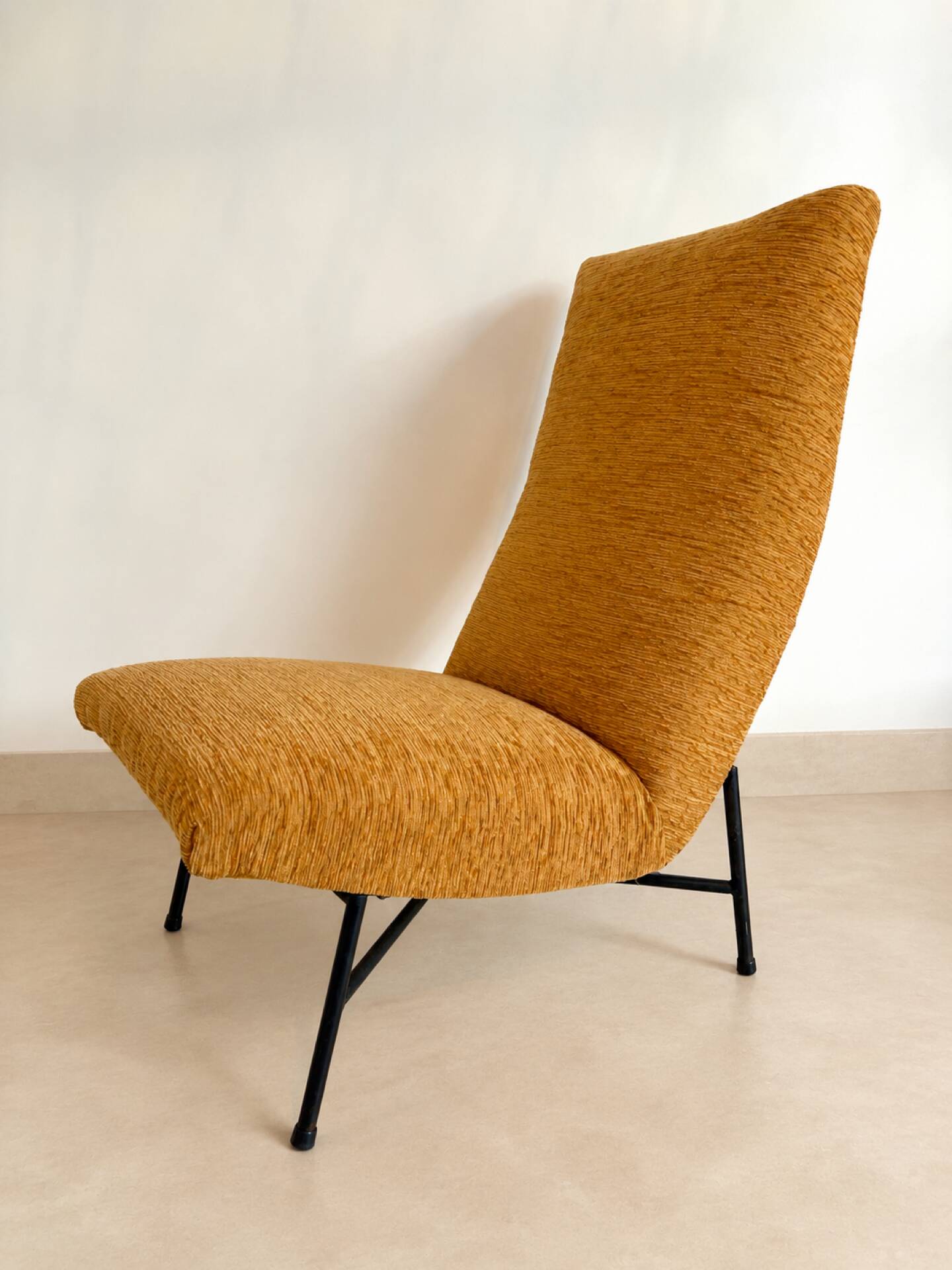 Pair of armchairs by Genevieve Dangles and Christian Defrance