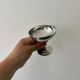 Lot de 6 coupes vintage en inox