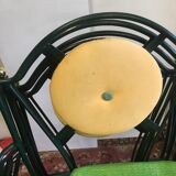 Suite of 4 bar chairs from the 50s/60s