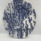 Oval plate Staffordshire England